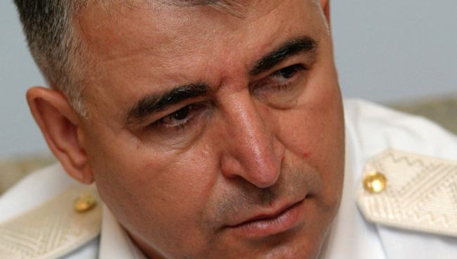 Министр МВД Чечни Руслан Алханов.