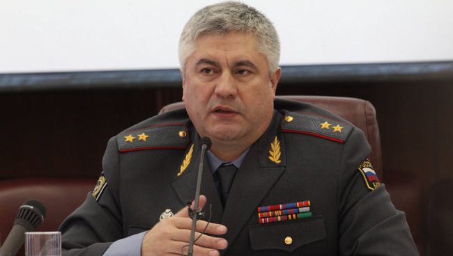 Начальник ГУВД по городу Москве Владимир Колокольцев. Архив Начальник ГУВД по городу Москве Владимир Колокольцев. Архив