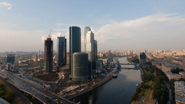Московский международный деловой центр Москва-Сити. Архив