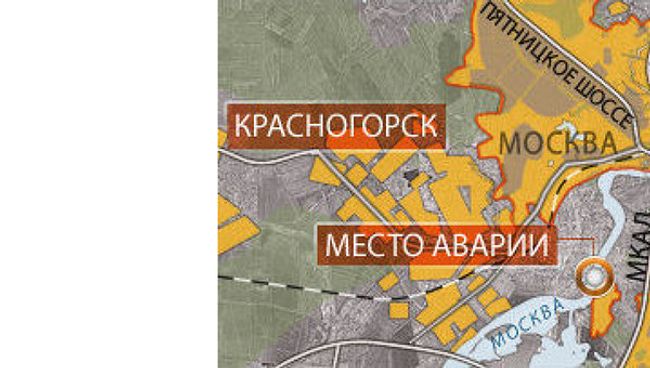 Столкновение двух катеров в акватории Москвы-реки в районе 65-66 километра МКАД Столкновение двух катеров в акватории Москвы-реки в районе 65-66 километра МКАД