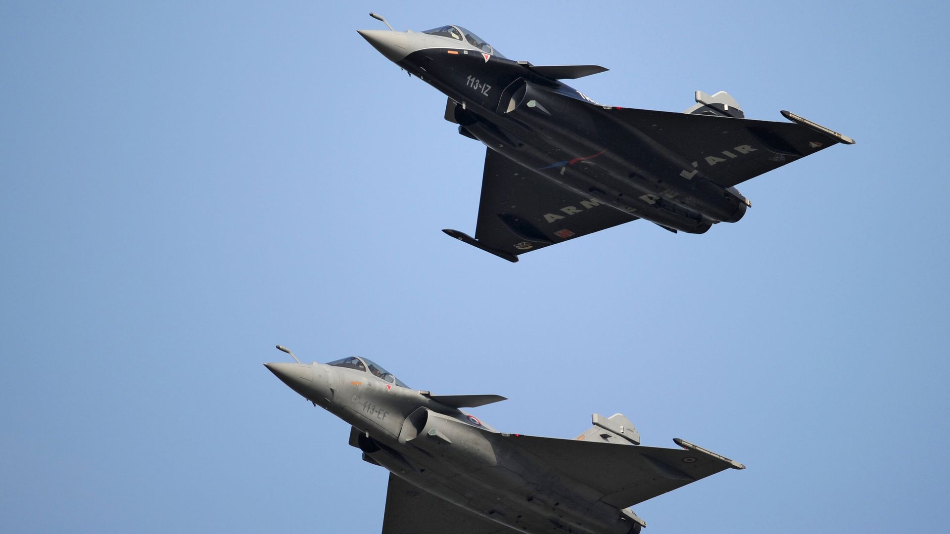 Французские многоцелевые истребители Dassault Rafale Французские многоцелевые истребители Dassault Rafale - РИА Новости, 1920, 10.02.2022