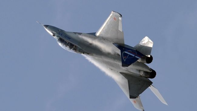 Российский многоцелевой истребитель МиГ-35. Архивное фото Российский многоцелевой истребитель МиГ-35. Архивное фото