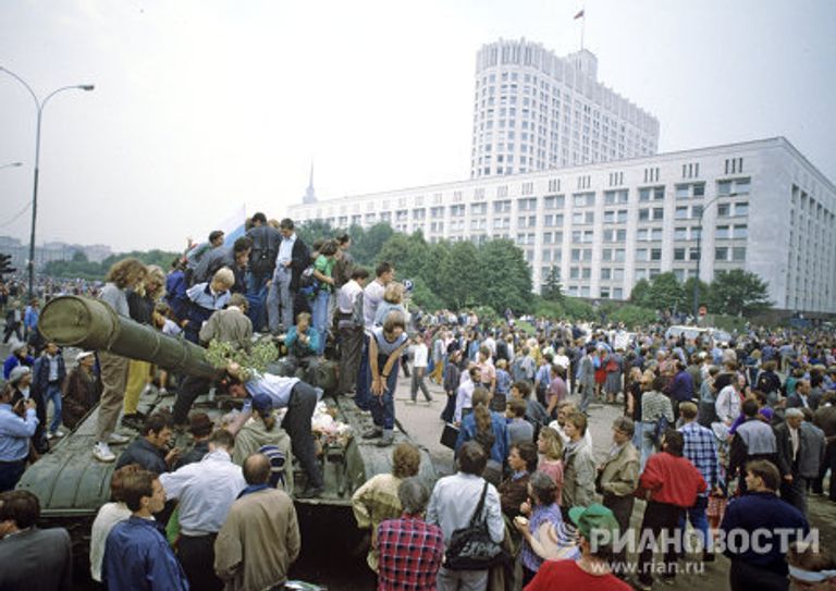 Митинг защитников Белого дома Митинг защитников Белого дома