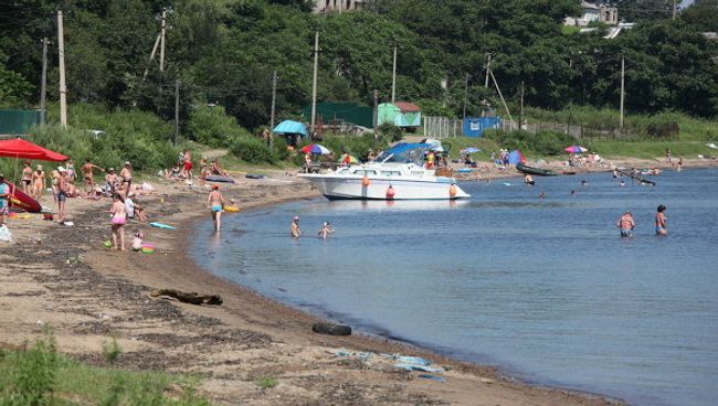 Пляж Приморья. Архив Пляж Приморья. Архив