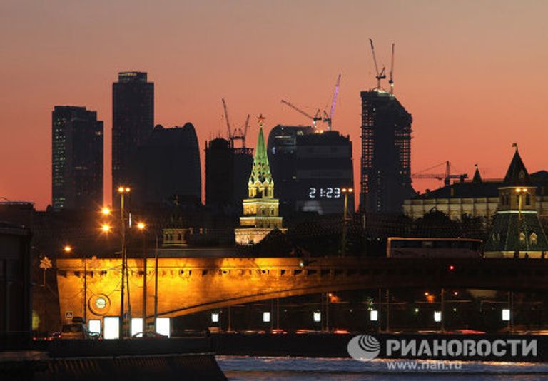 Вид на Московский международный деловой центр Москва-Сити