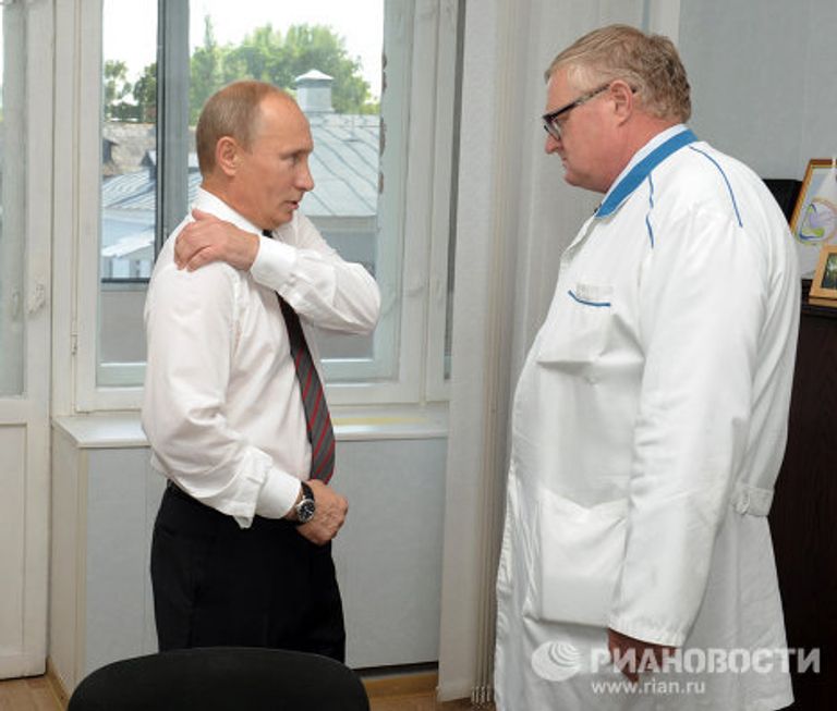 Посещение В. Путиным Смоленской областной клинической больницы Посещение В. Путиным Смоленской областной клинической больницы