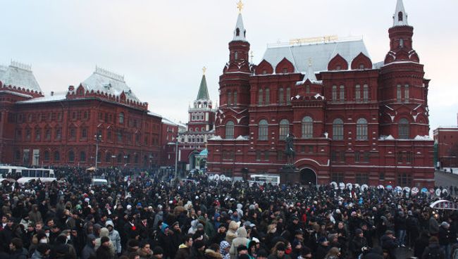 Акция на Манежной площади в память об убитом Егоре Свиридове Акция на Манежной площади в память об убитом Егоре Свиридове