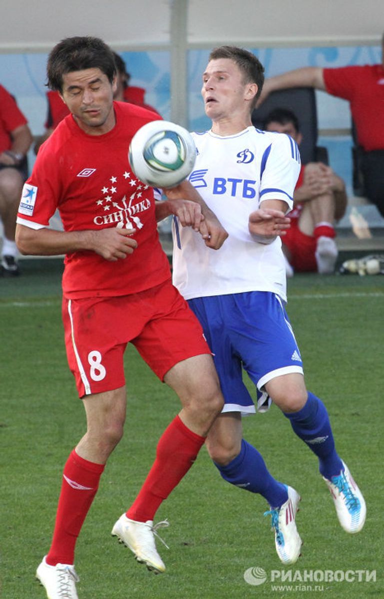 Игровой момент матча Динамо - Спартак (Нальчик) Игровой момент матча Динамо - Спартак (Нальчик)