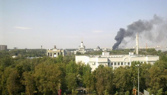 Пожар на ВВЦ Пожар на ВВЦ