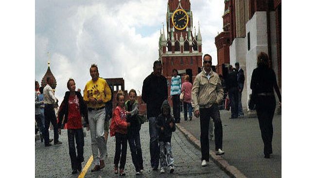 Люди на Красной площади