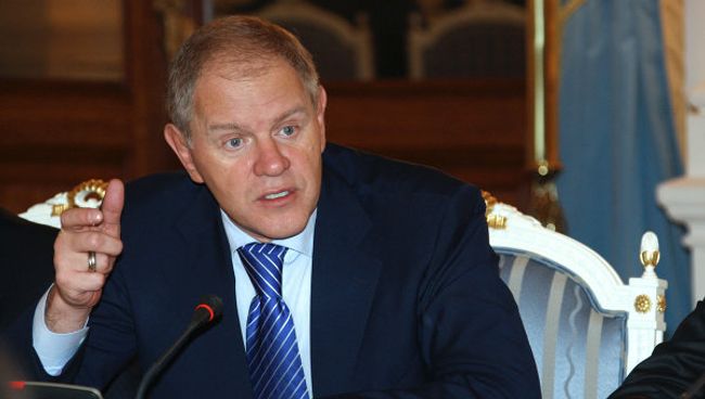 Руководитель Федерального агентства по рыболовству РФ Андрей Крайний