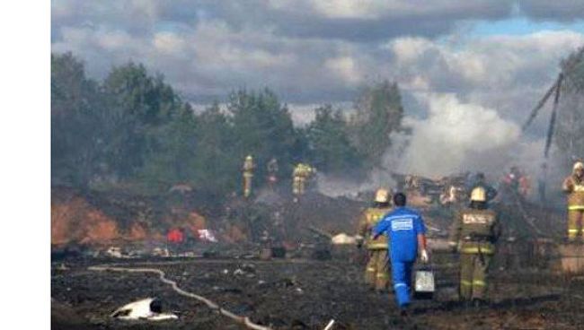 Крушение самолета Як-42 под Ярославлем