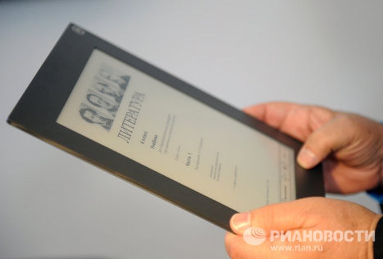 Презентация электронного ридера Plastic Logic 100 в Московском планетарии Презентация электронного ридера Plastic Logic 100 в Московском планетарии