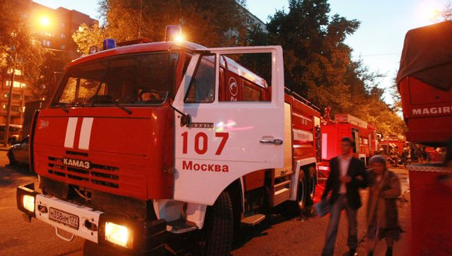 Пожар в жилом доме