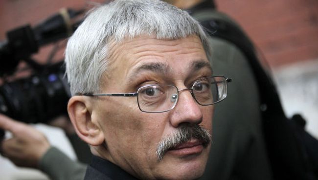 Глава правозащитного центра Мемориал Олег Орлов