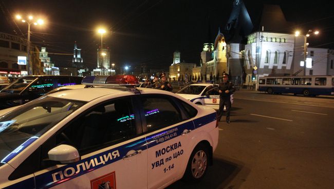 Подозрительная машина обнаружена у Ярославского вокзала Подозрительная машина обнаружена у Ярославского вокзала