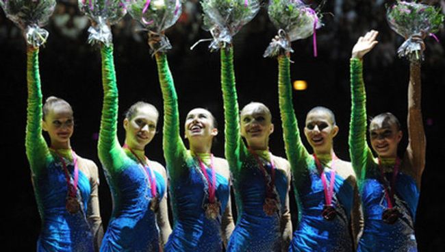 Сборная России по художественной гимнастике выиграла ЧМ