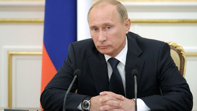Премьер-министр РФ Владимир Путин. Архив