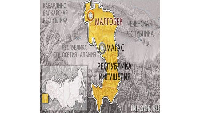Бомба взорвалась у магазина в Ингушетии