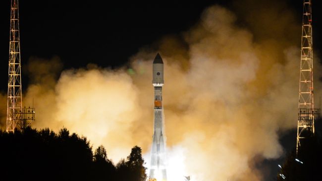Запуск ракеты-носителя Союз-2.1б. Архив