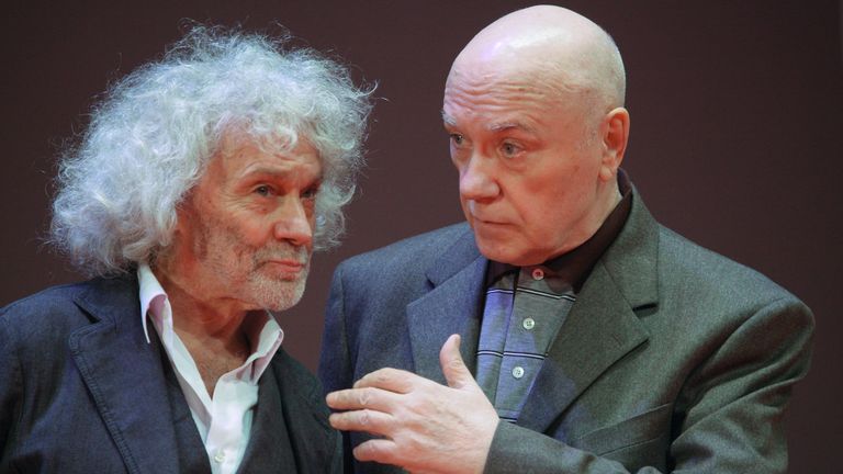 Актеры Александр Леньков и Леонид Куравлев, 2009 год Актеры Александр Леньков и Леонид Куравлев, 2009 год