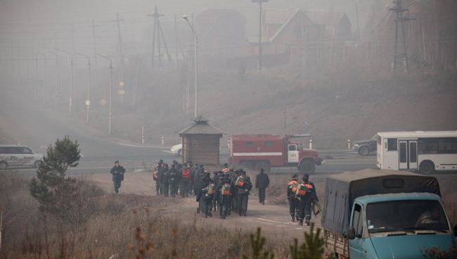 Тушение пожаров в лесной зоне в черте города Братска Тушение пожаров в лесной зоне в черте города Братска