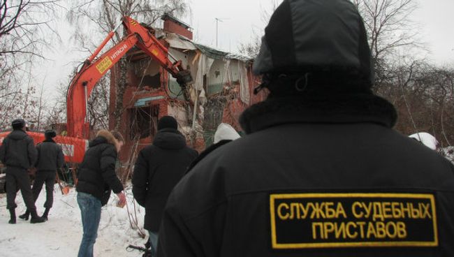Снос домов в поселке Речник Снос домов в поселке Речник