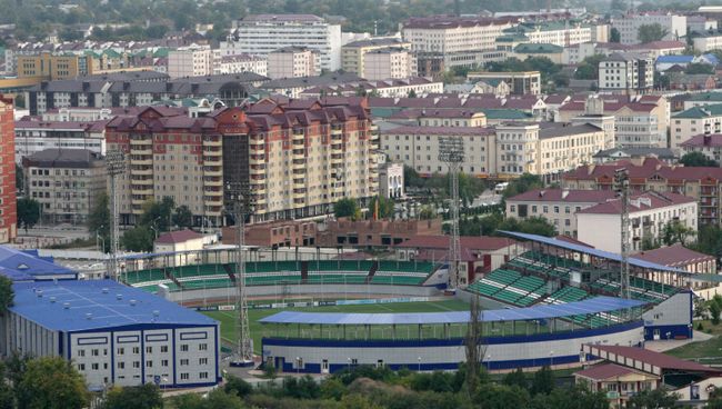 Города России. Грозный. Архивное фото Города России. Грозный. Архивное фото