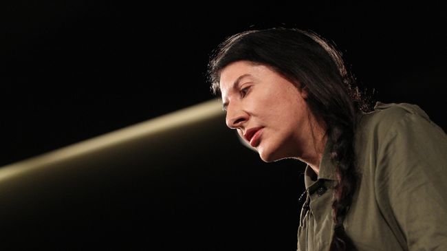 Художница Марина Абрамович