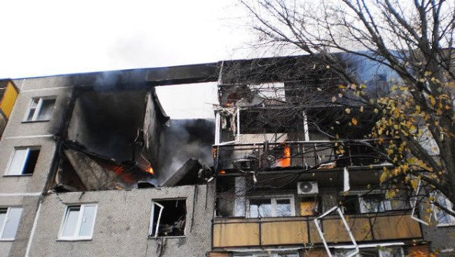 Взрыв бытового газа в жилом доме в подмосковных Бронницах
