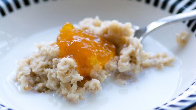 Каша с джемом Каша с джемом