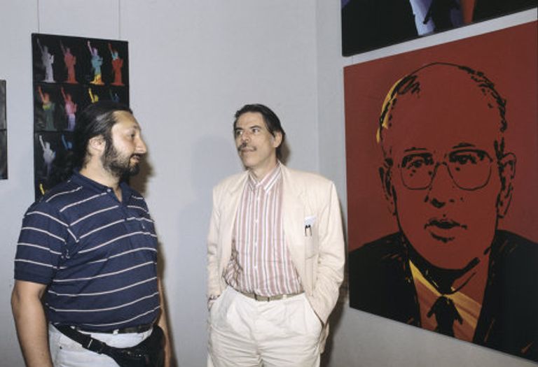 Стас Намин и Питер Макс (1991 г.) Стас Намин и Питер Макс (1991 г.)