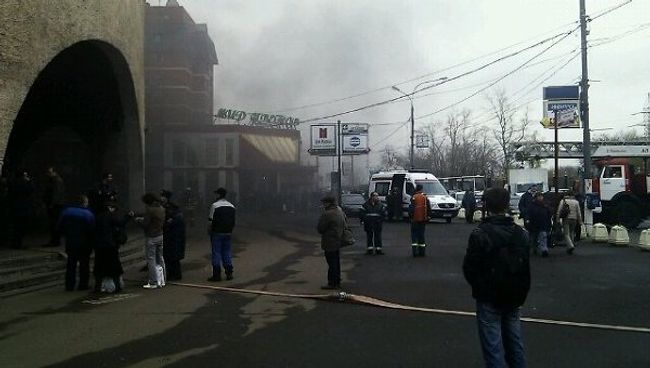 Пожар произошел в тоннеле Замоскворецкой линии московского метро Пожар произошел в тоннеле Замоскворецкой линии московского метро
