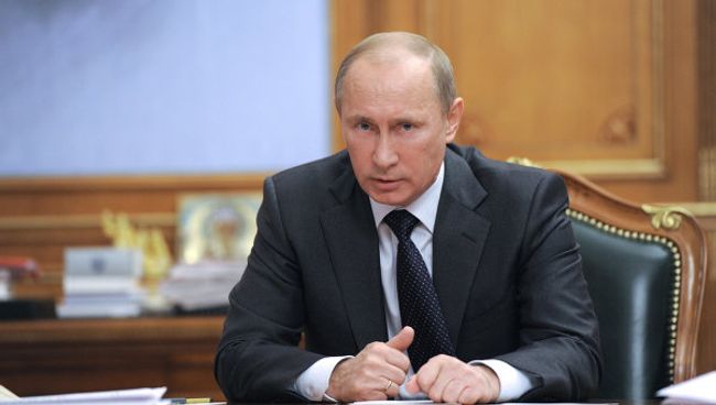 Премьер-министр РФ В.Путин. Архив