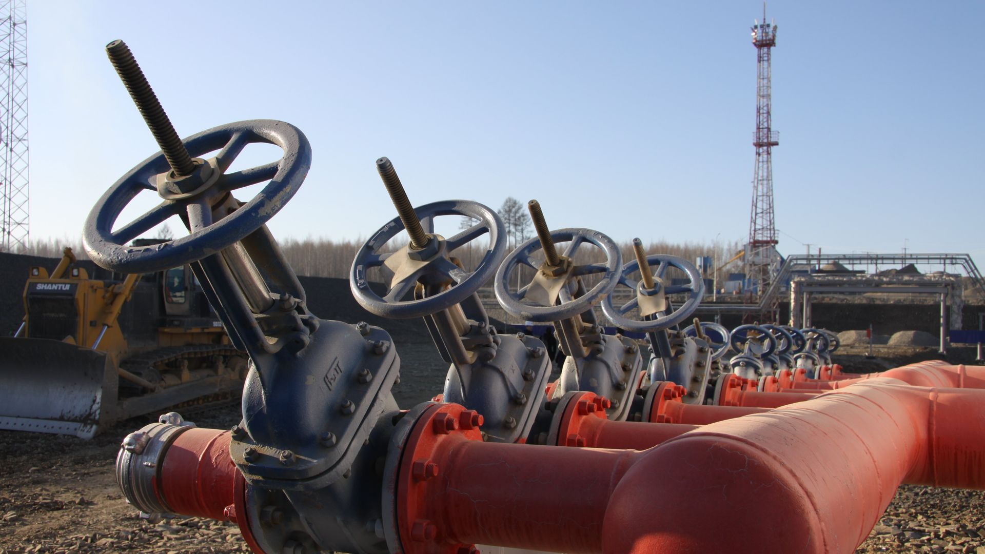 Нефтеперекачивающая станция Нефтеперекачивающая станция - РИА Новости, 1920, 26.03.2025