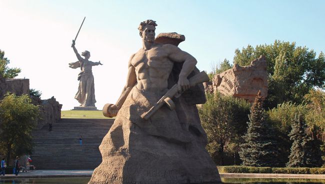 Мемориальный комплекс Мамаев курган. Архив