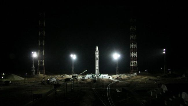 Пуск ракеты Зенит-2SБ с межпланетной станцией Фобос-Грунт. Архив