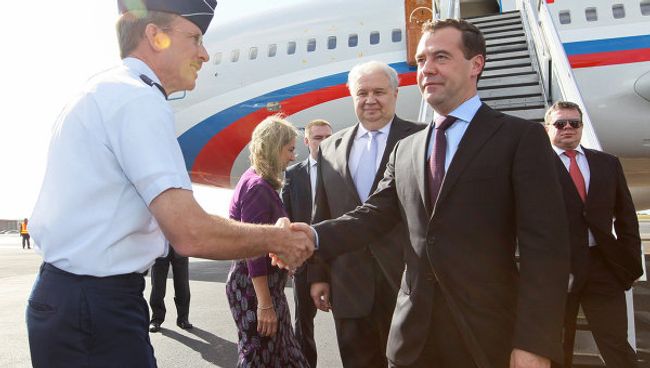 Президент РФ Д.Медведев прибыл в Гонолулу для участия в саммите АТЭС