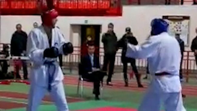 Спортсмены трех стран сошлись в рукопашном бою на татами в Бресте