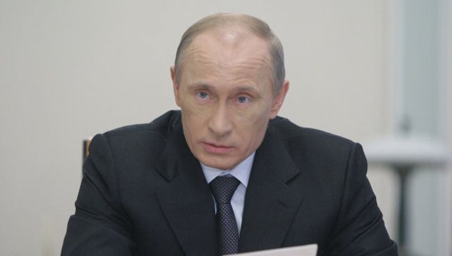 Премьер-министр РФ Владимир Путин. Архив