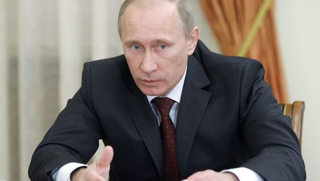 Премьер-министр РФ Владимир Путин