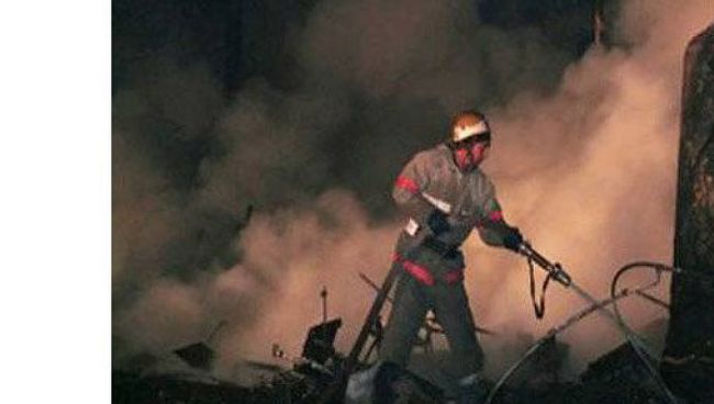 Пожар в торговом центре в Пензе Пожар в торговом центре в Пензе