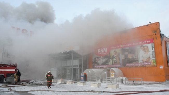 Пожар в торговом центре МЕГА-Пенза Пожар в торговом центре МЕГА-Пенза