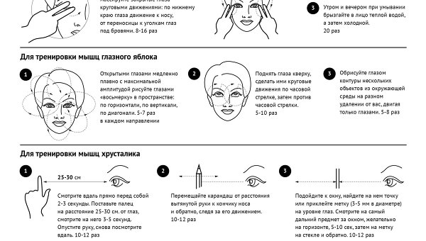 Гимнастика для глаз