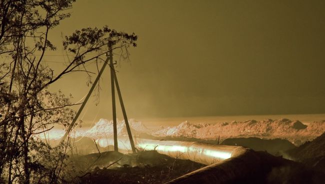 Труба газопровода. Архивное фото