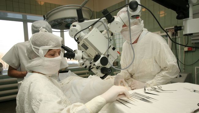 Операция в Областной клинической больнице Операция в Областной клинической больнице