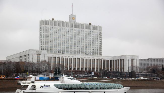 Здание Дома правительства РФ. Архивное фото Здание Дома правительства РФ. Архивное фото