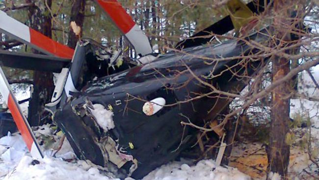 Крушение вертолета Bell-407 в Татарстане