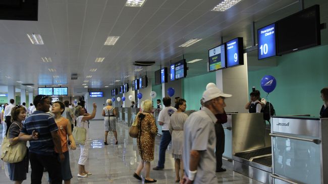 Пассажирский терминал аэропорта Якутска
