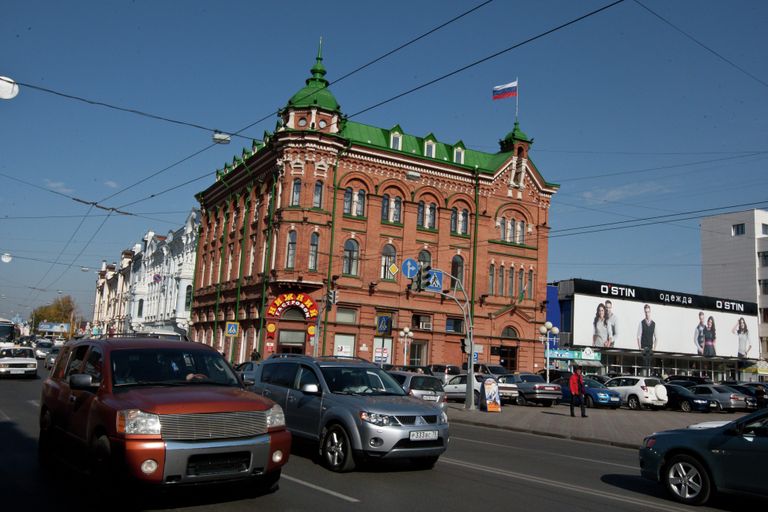 Виды Томска. Гастроном Нижний